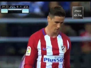 লা লিগায় মালাগাকে হারালো অ্যাতলেটিকো মাদ্রিদ