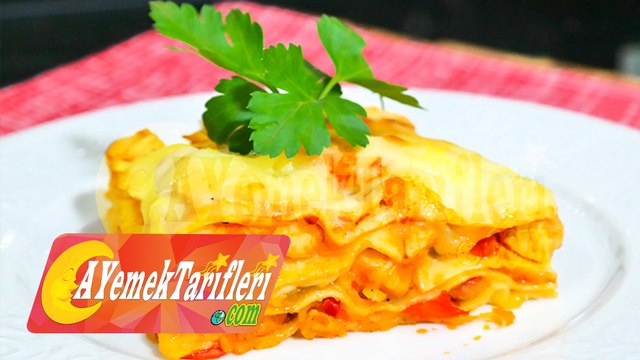 Tavuklu Lazanya Nasıl Yapılır? | Beşamel Soslu Tavuklu Lazanya Tarifi