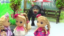 Đồ chơi trẻ em Búp bê baby Chibi Tập Tai nạn sở thú Zoo toy Stop motion Kids toys