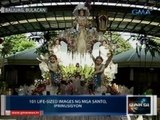 Saksi: 101 life-sized images ng mga santo, iprinusisyon sa Plaridel, Bulacan