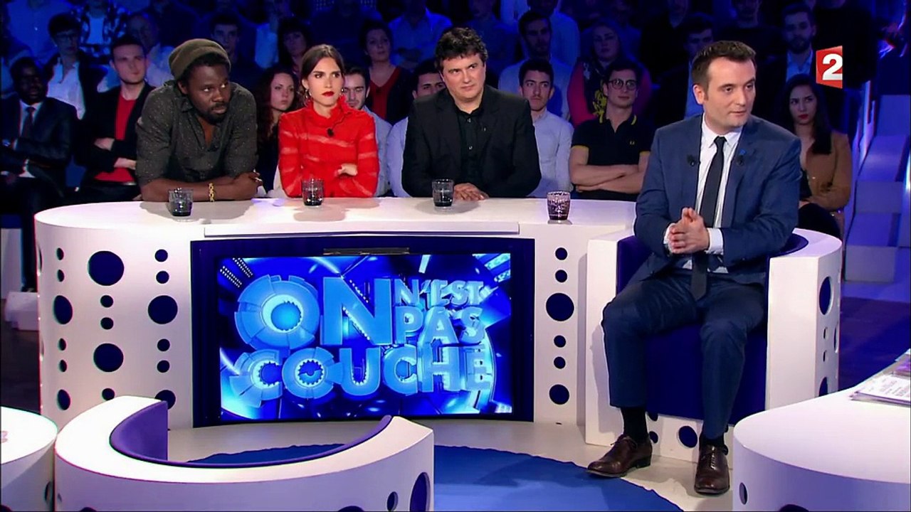 Florian Philippot accuse Laurent Ruquier d'être un "militant anti-FN", l'animateur le "prend comme un compliment"