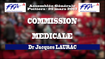 29 - FFA - AG2017 Poitiers - ATELIERS - COMMISSION MEDICALE
