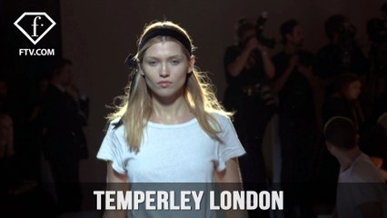 London Fashion Week Fall/WItner 2017-18 - Temperley London Hairstyle | FTV.com