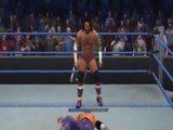 WWE SvR 2011 Road to WrestleMania Smackdown #1 (part 3) SD Champs crashing
