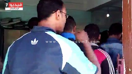 تكدس شباب الخريجيين بالوادى الجديد للتقدم لوظائف بجهاز الخدمة المدنية