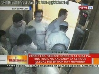 Cedric Lee, Deniece Cornejo at 3 iba pa, tinutugis na kaugnay sa serious illegal detention