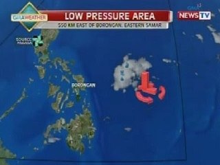 NTG: Weather update as of 9:25 a.m. (April 22, 2014)