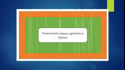 Company registration in Pakistan