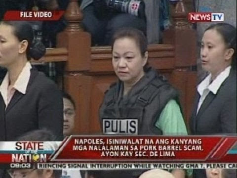 SONA: Napoles, isiniwalat na ang kanyang mga nalalaman sa pork barrel scam