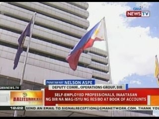 BT: Self-employed professionals, inaatasan ng BIR na mag-isyu ng resibo at book of accounts