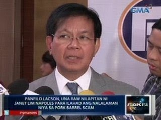 Ping Lacson: Phone conversation nina Janet Napoles at isang tao, mala-Hello Garci raw