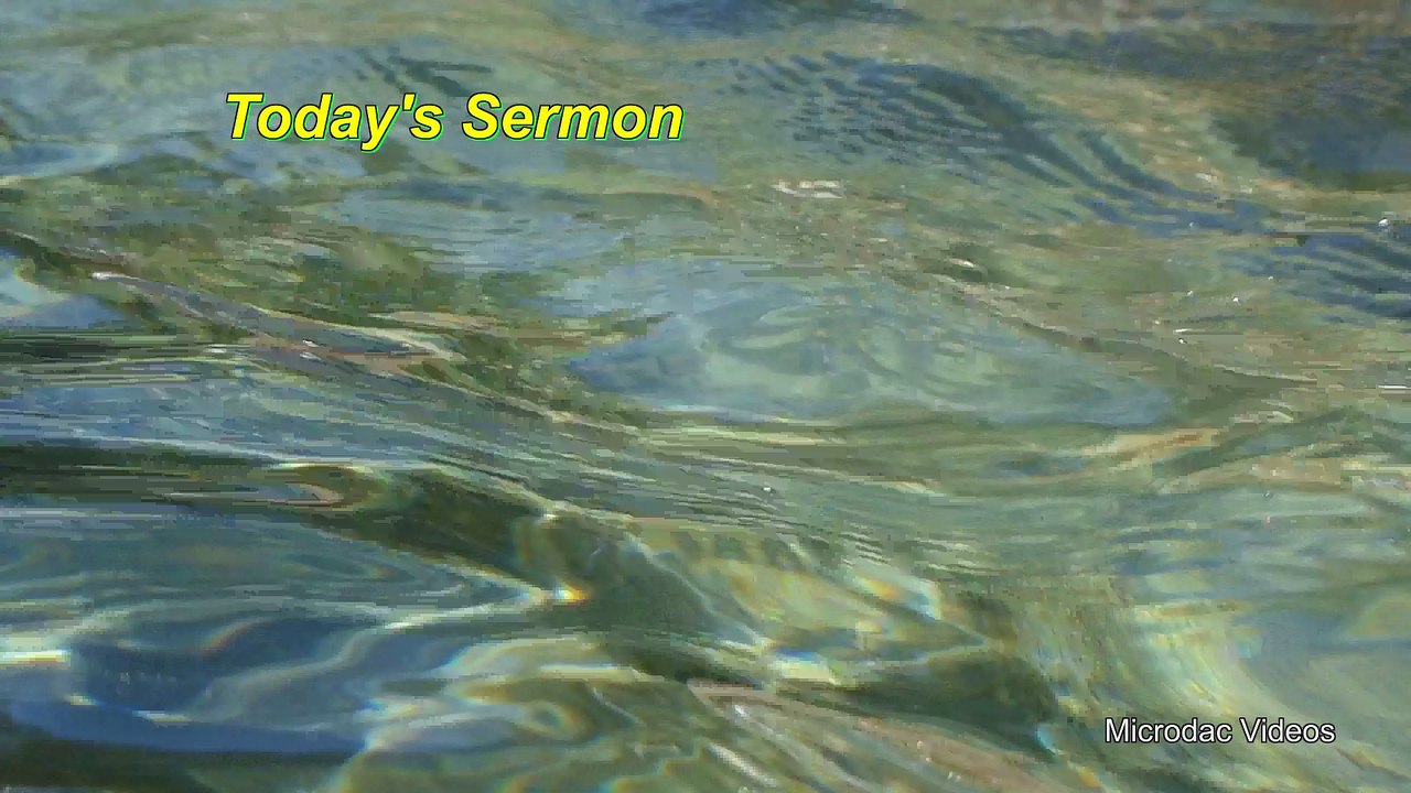 Today's Sermon
