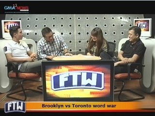 FTW: Brooklyn vs Toronto word war