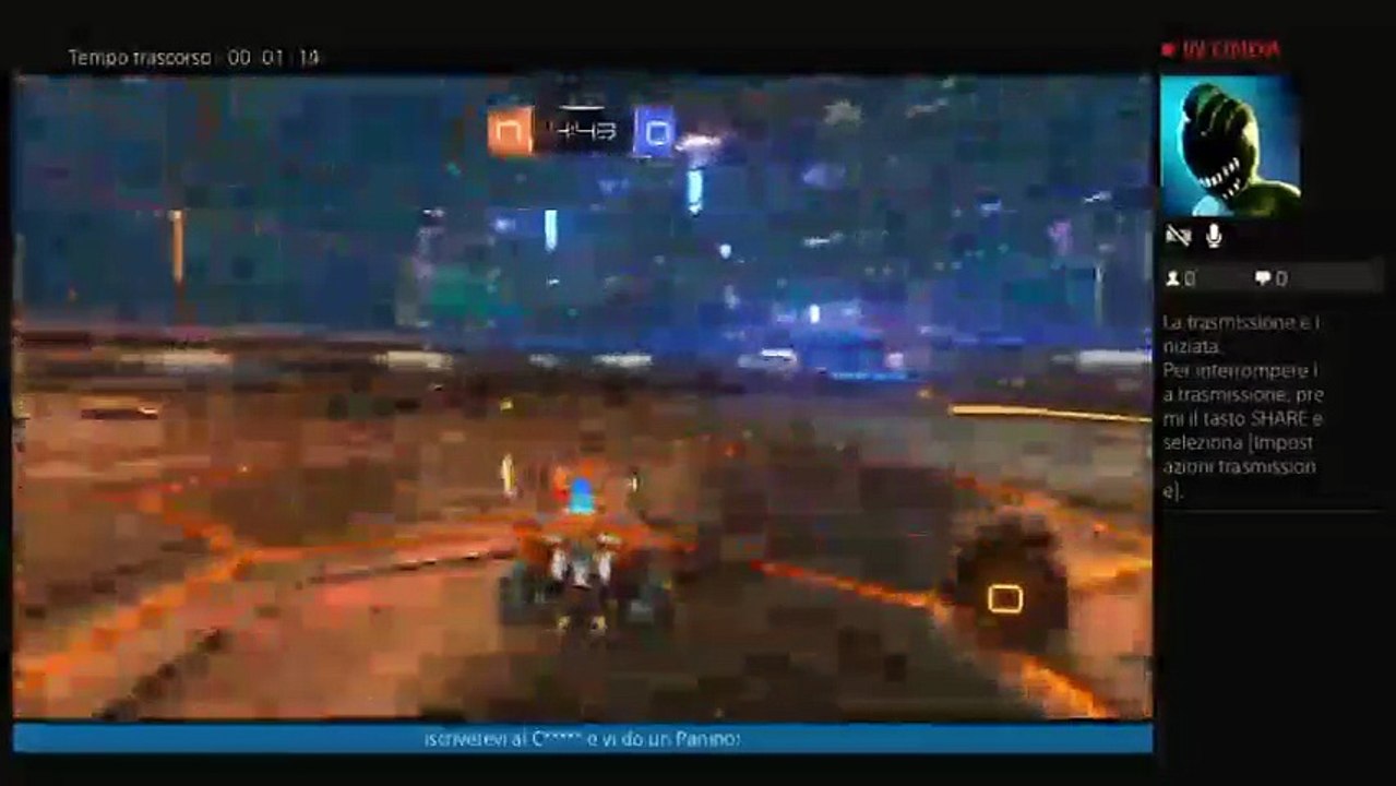 ROCKET LEAGUE INSIEME A MATTIA | Gameplay Rissa PS4 (24)