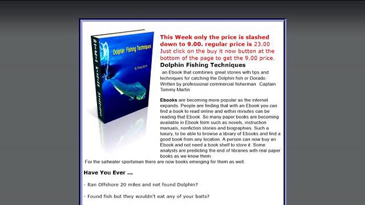 DOLPHIN FISHING KEY WEST