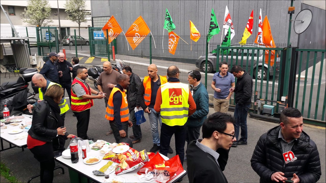 Grève Newrest Wagons-Lits Mars 2017