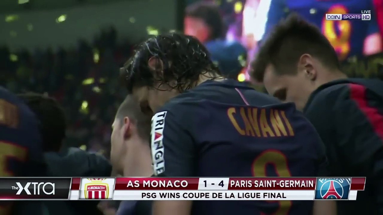 Coupe De La Ligue Trophy Celebration 2016-2017