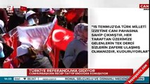 Erdoğan'dan İsviçre'deki pankarta sert tepki