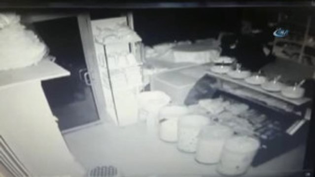 4 Ayrı İş Yerini Soymaya Kalkan Şahıslar Güvenlik Kamerasına Yakalandı