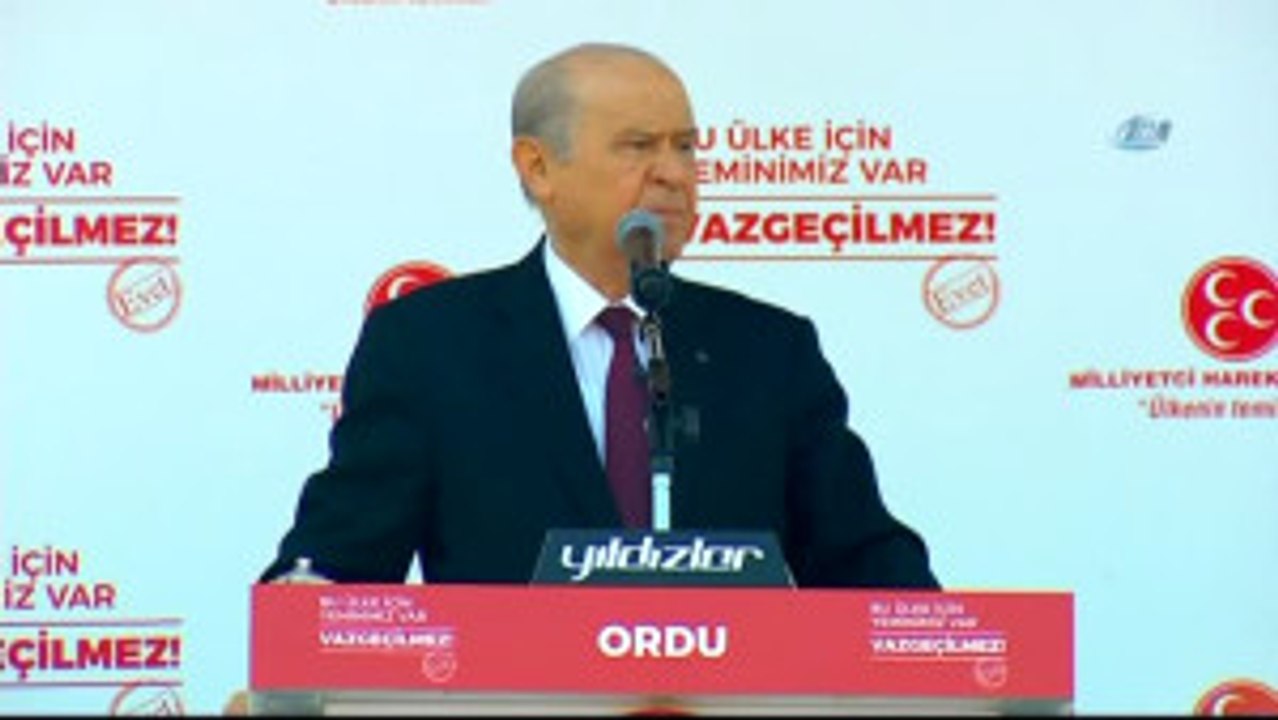 Devlet Bahçeli: "Türkiye Güvende Değil İse Dünyanın Geri Kalanı Güvende Olamaz"