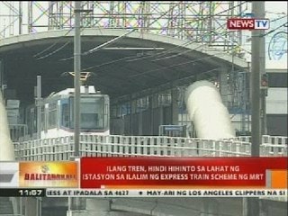 BT: MRT 3, hindi muna ipatutupad ang express train scheme