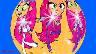 Teen Titans Go Color Swap Transforms Starfire Colors Episode Starfire Kids Coloring Animation