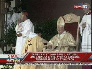 Charisma ni St. John Paul II, natural ang labas sa lente ayon sa kanyang photographer