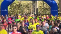 Cerca de 25.000 corredores participan en el Medio Maratón