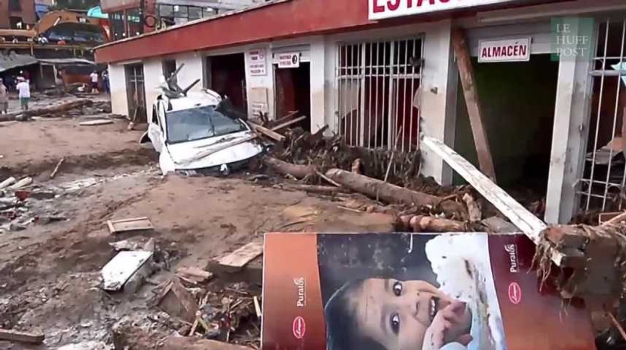 Les images de la dévastation après la coulée de boue meurtrière  en Colombie
