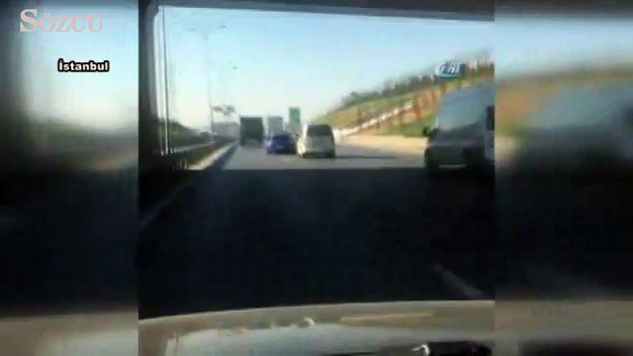 Trafikte tehlikeli anlar