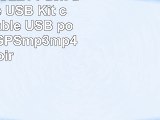 TnB ACMPFULL1 Pack de recharge USB Kit chargeursCâble USB pour iPodPDAGPSmp3mp4