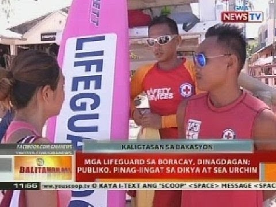 Mga lifeguard sa Boracay, dinagdagan na