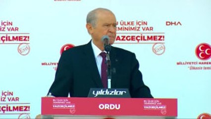 Ordu MHP Lideri Devlet Bahçeli Ordu'da Konuştu