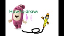 How to draw and cos Cartoon Fun Art for Kids Pogo and Newt-NI