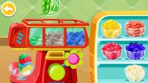 baby panda making juice | ice cream and smoothies | babybus kids games