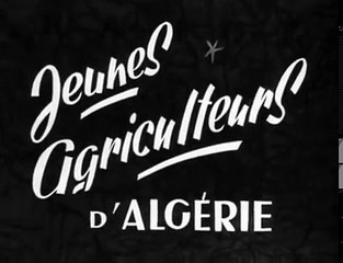 DOC Algérie coloniale 1948 - Jeunes agriculteurs d'Algérie