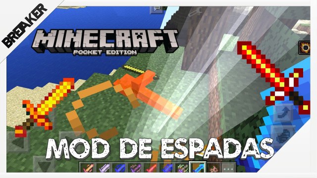Elemental Sword Mod (Espadas) para Minecraft PE 1.0 - Pocket Edition