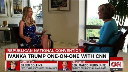 Ivanka explains what it was like growing up as a Trump