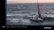 Etats-Unis : quatre personnes font un accident de bateau spectaculaire (video)