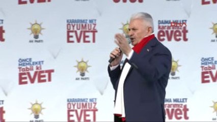 Kayseri - Başbakan Yıldırım, Kayseri Mitinginde Konuştu 4