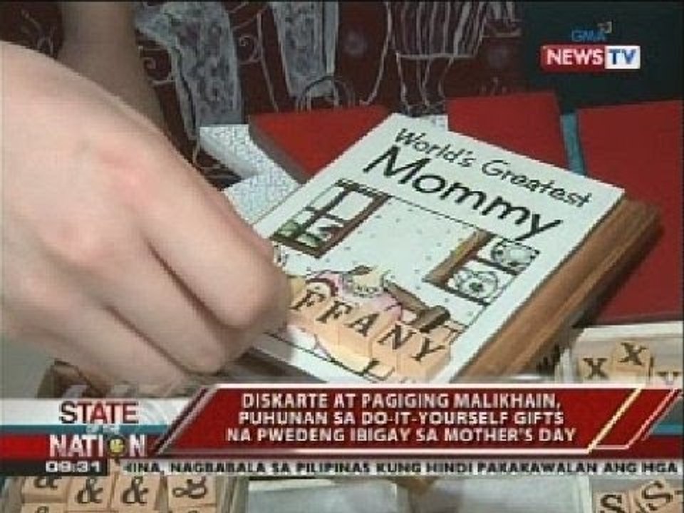 Diskarte at pagiging malikhain, puhunan sa DIY gifts na pwedeng ibigay sa Mother's day