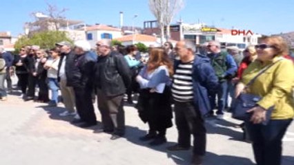 Ayvalık'ta Türsab'a 'Booking.com' Protestosu 2-