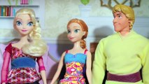 PRANK FROZEN ELSA Babysitting Play Doh Cake Barbie Disney Frozen Anna Kristoff AllToyCollector