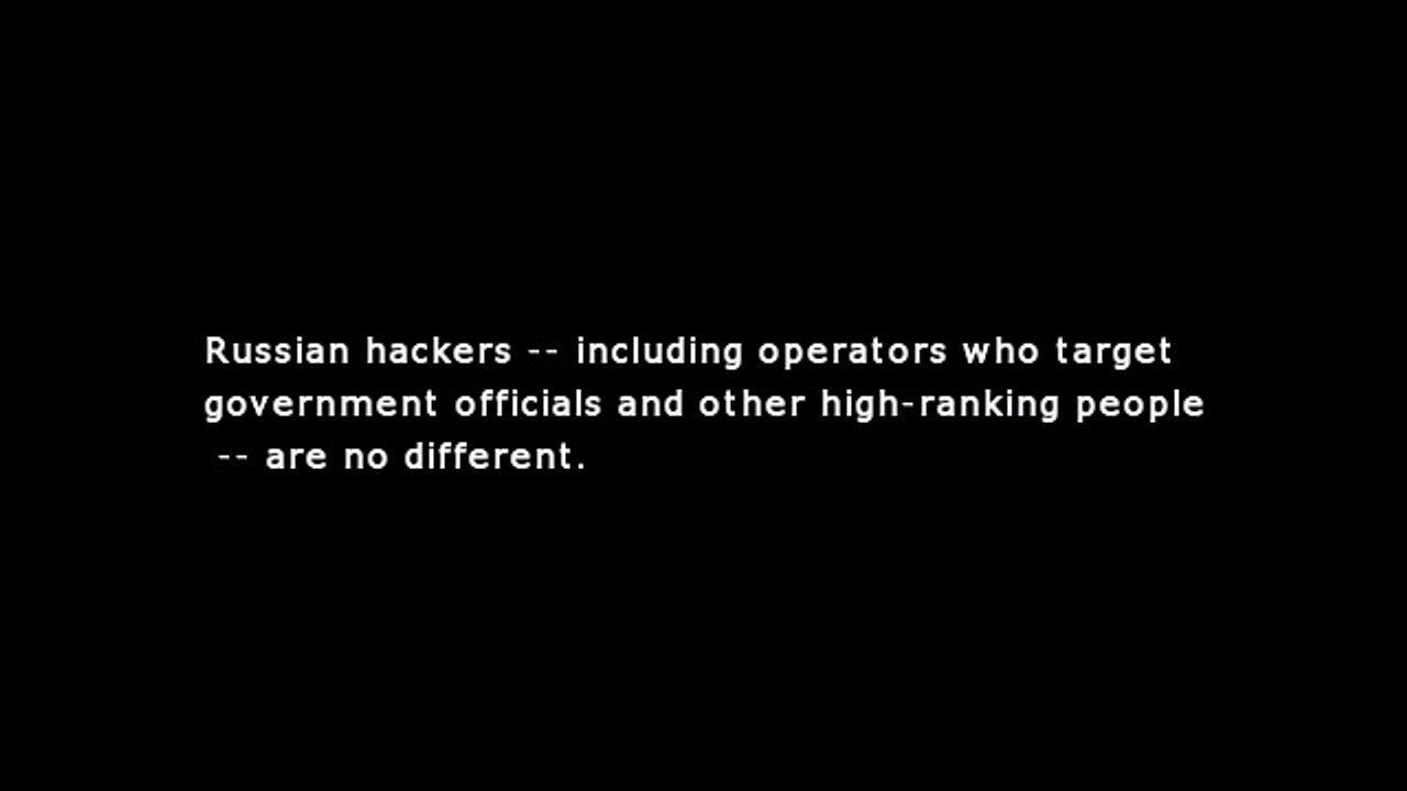 How Russia hacks you