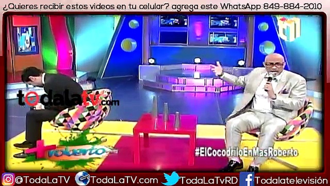 El cocodrlio: Ninguno de lo que premiaron hacen merengue-Más Roberto-Video