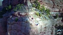 Sunrise Base Jumping in Utah!