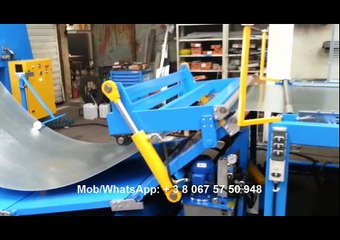 Line for slitting metal sheets with thickness 3,0mm