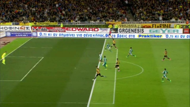 Το γκολ του Πέκχαρτ - ΑΕΚ - ΠΑΝΑΘΗΝΑΙΚΟΣ 2-2 02.04.2017 (HD)