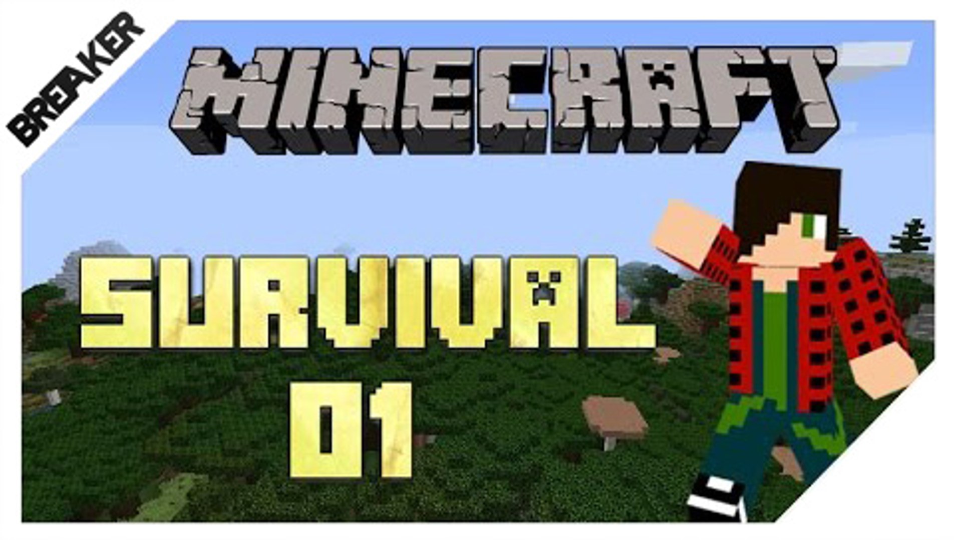 O início! - Série Survival - Minecraft 1.11