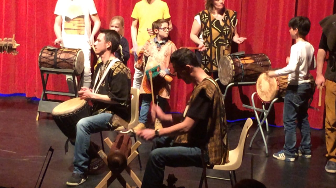 Répétition générale du spectacle Des racines et des sons